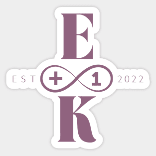 EK Forever & a Day (Mauve) Sticker